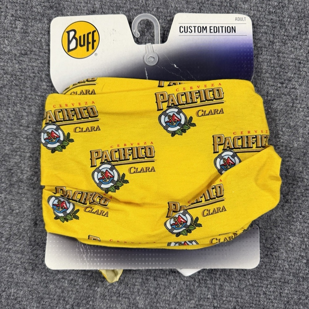 Pacifico Cerveza Beer Buff Neck Gaiter Custom Special Edition Clara Rare NEW